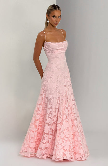 Vestido Longo Francis — Rosa Blush