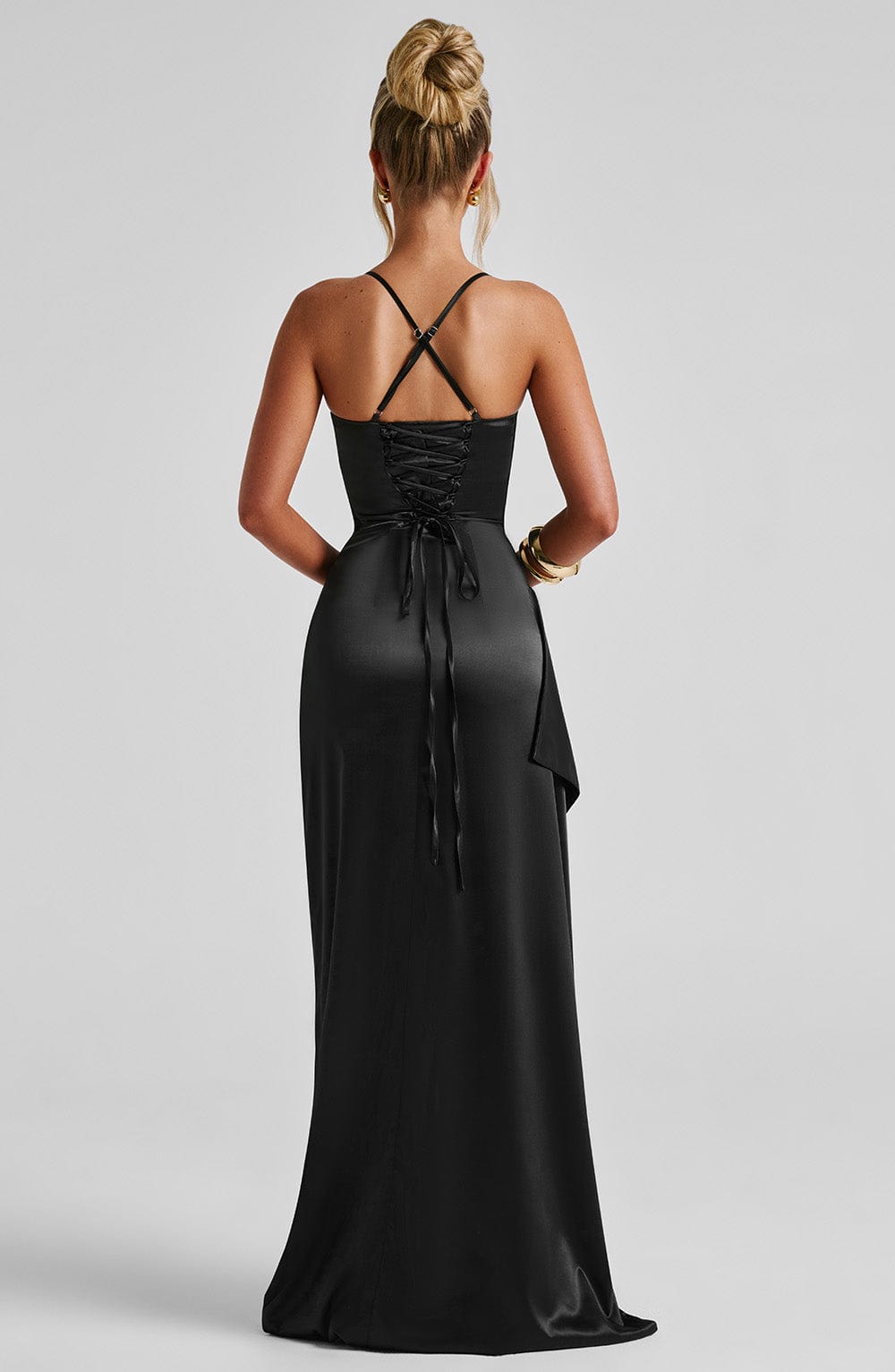 Vestido Longo Helen - Preto