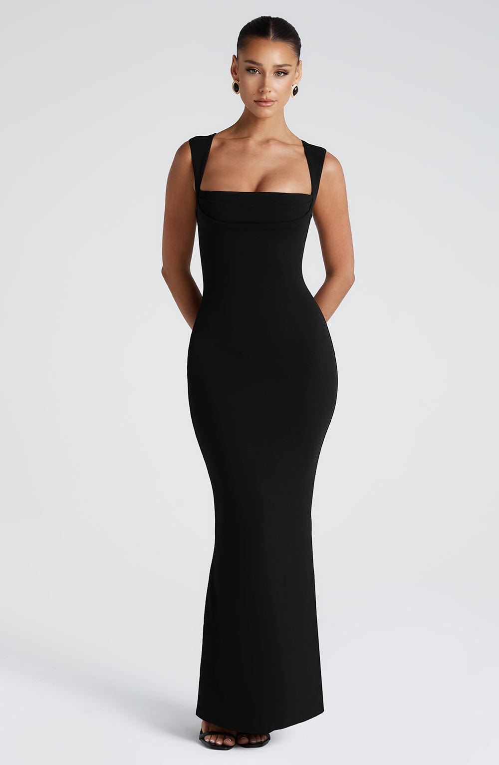 Vestido Longo Helena - Preto