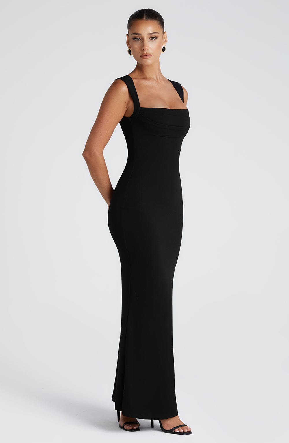 Vestido Longo Helena - Preto