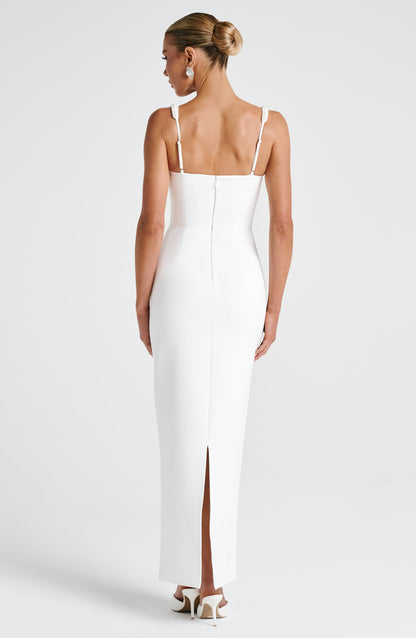 Vestido Midaxi Ines - Marfim