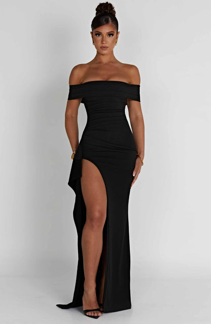 Vestido Longo Joyce - Preto