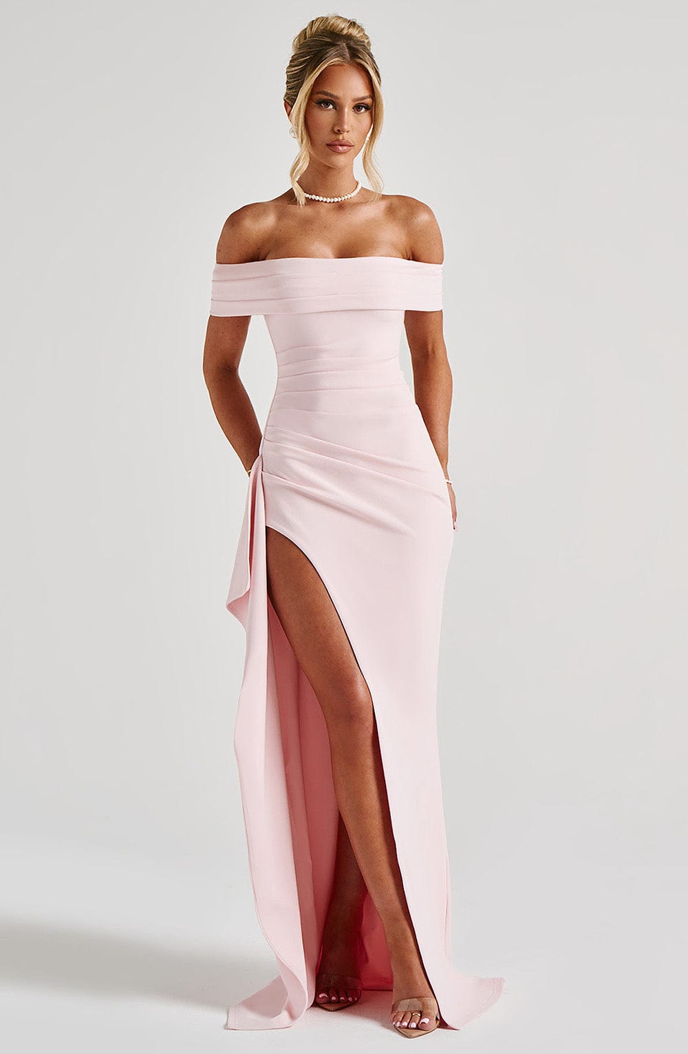 Vestido Longo Joyce — Rosa Blush