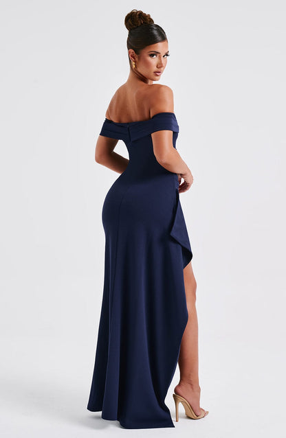 Vestido Longo Joyce - Marinho