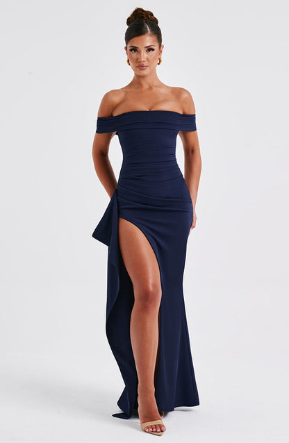 Vestido Longo Joyce - Marinho