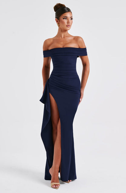 Vestido Longo Joyce - Marinho