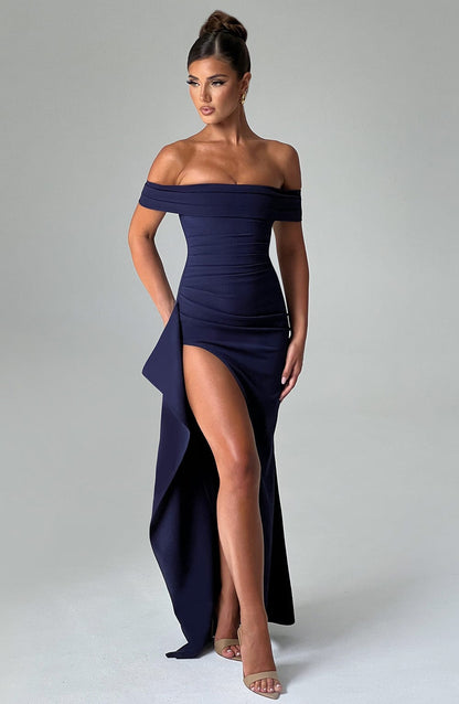 Vestido Longo Joyce - Marinho