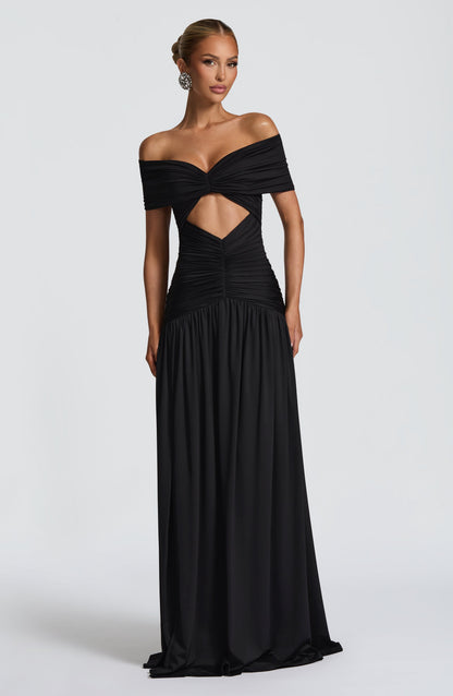Vestido Longo Kathryn - Preto