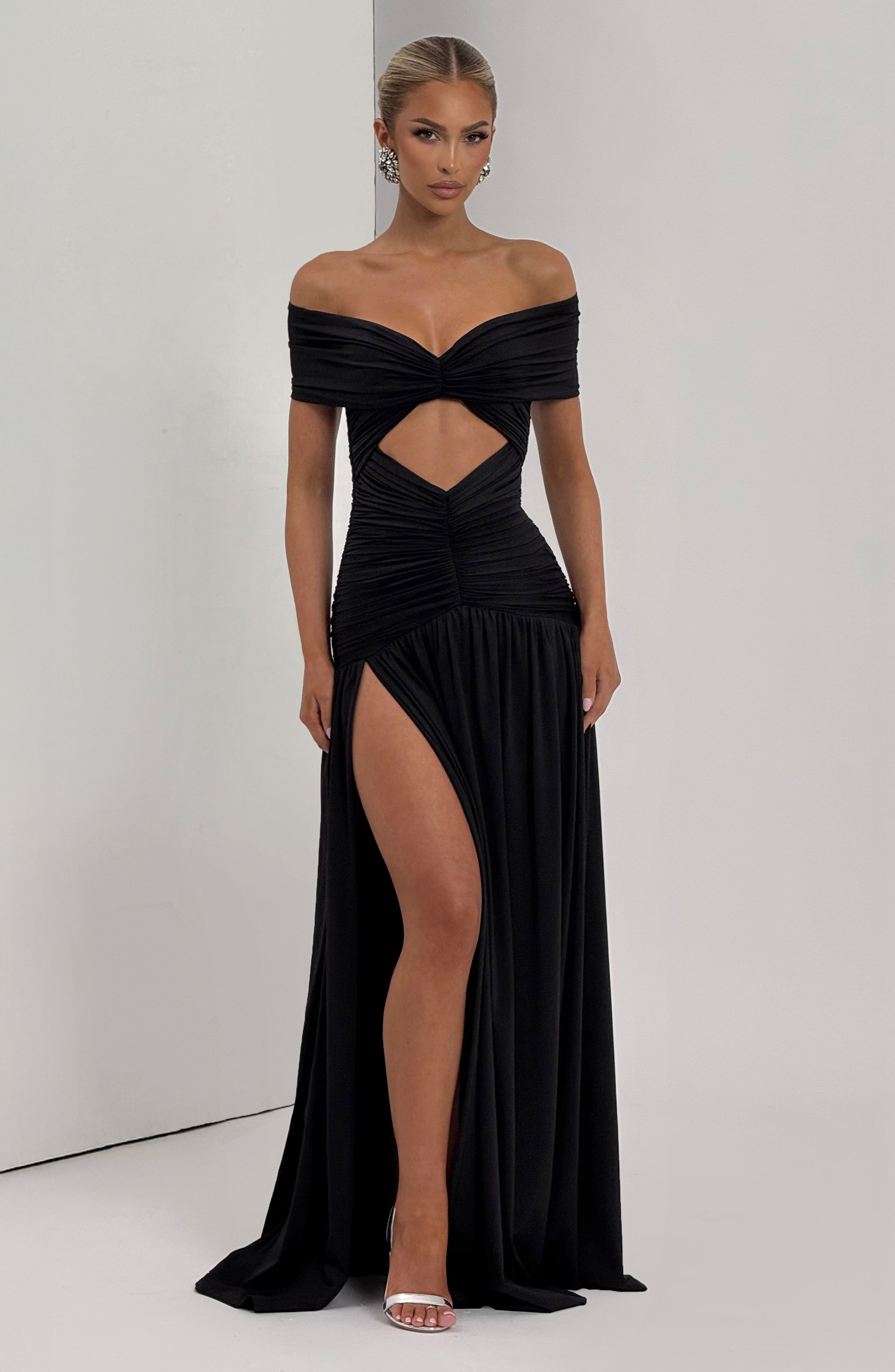 Vestido Longo Kathryn - Preto