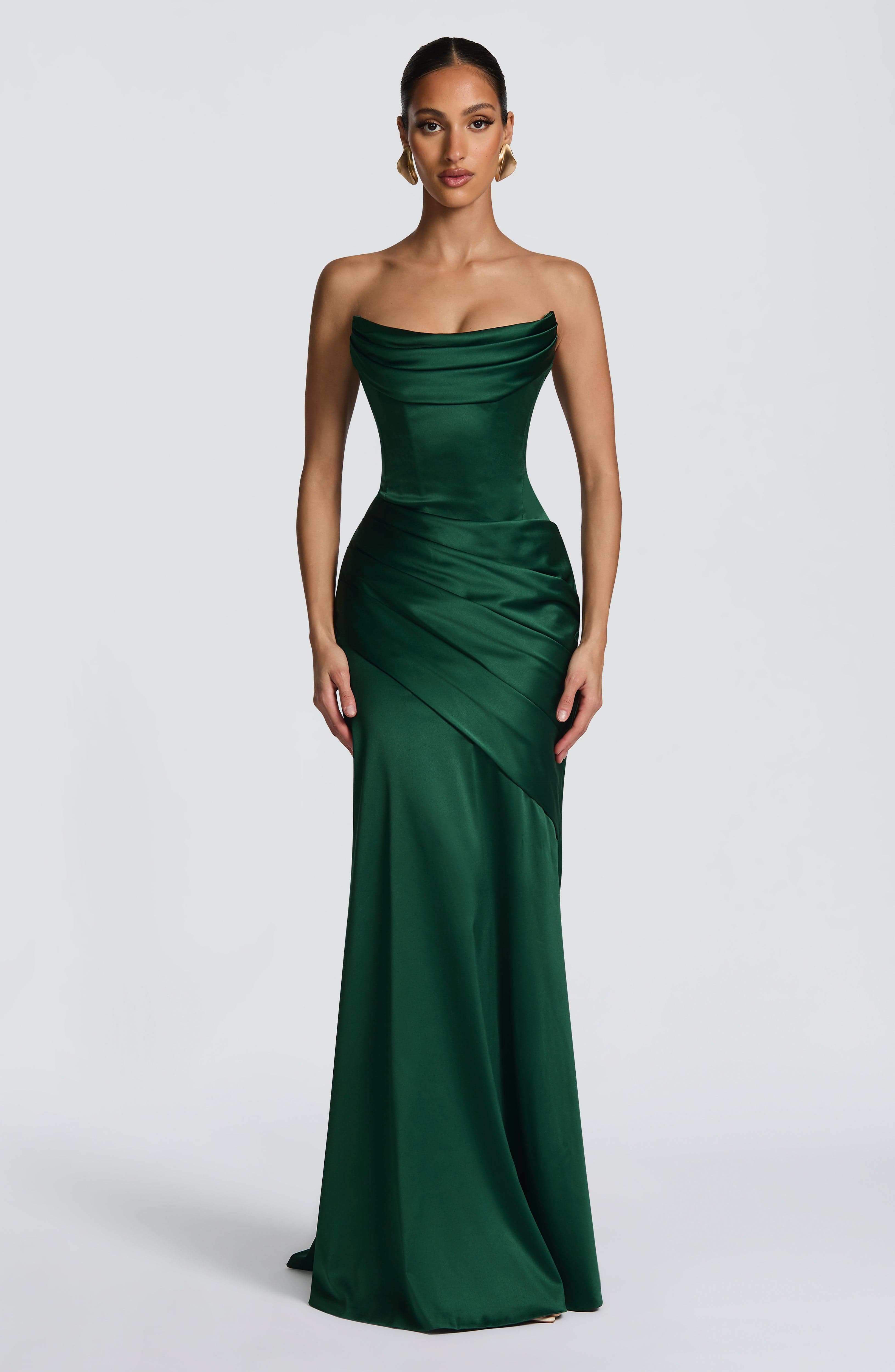 Vestido Longo Kensington - Verde Esmeralda
