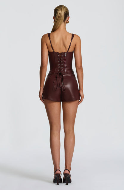 Shorts Liv - Bordô