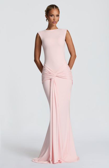 Vestido Longo Lorenza - Rosa Blush