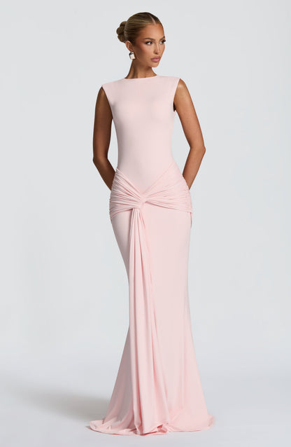 Vestido Longo Lorenza - Rosa Blush