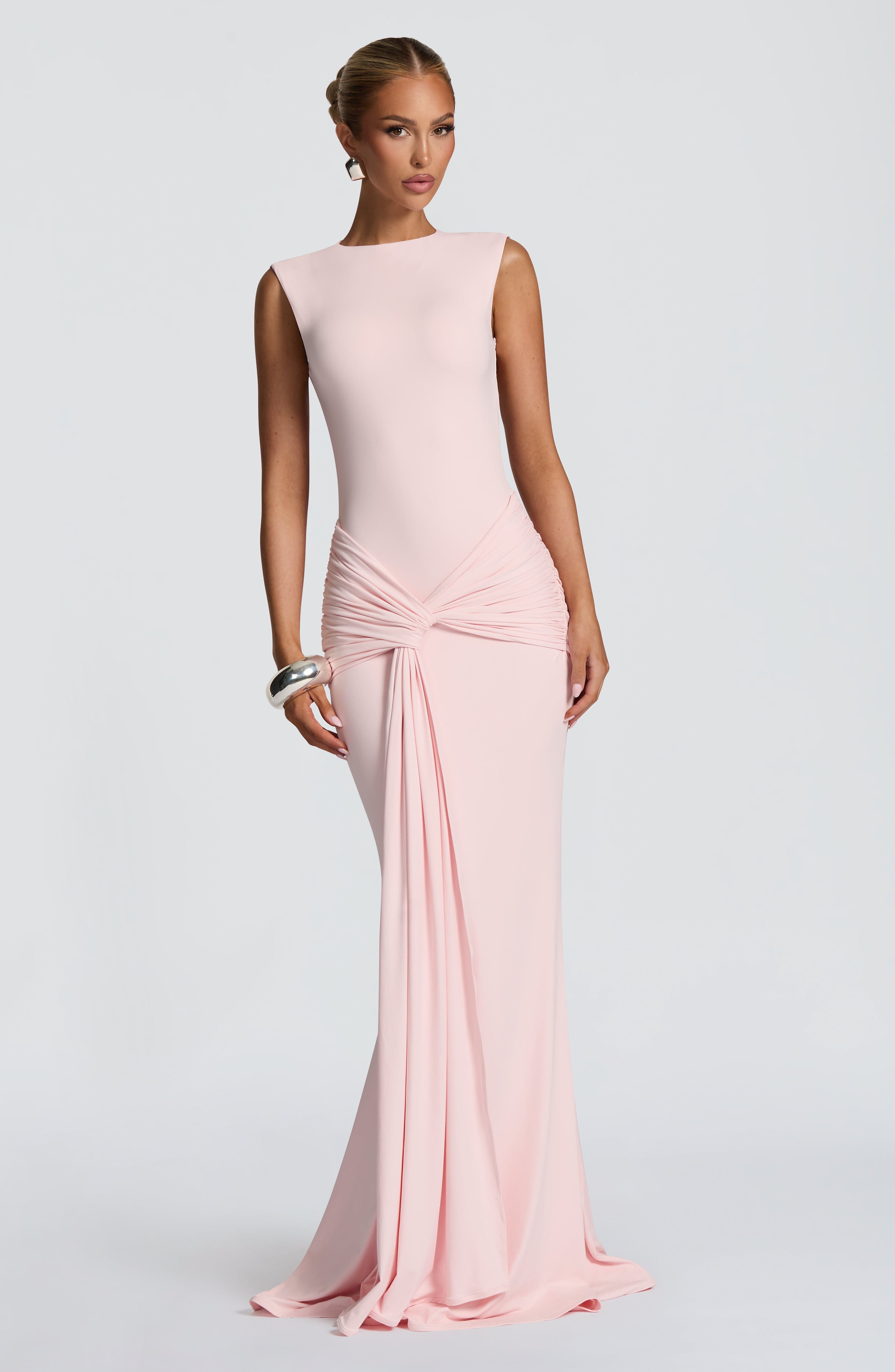 Vestido Longo Lorenza - Rosa Blush
