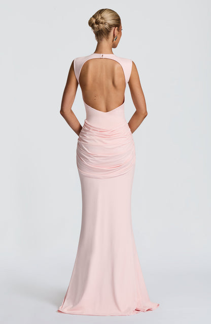 Vestido Longo Lorenza - Rosa Blush