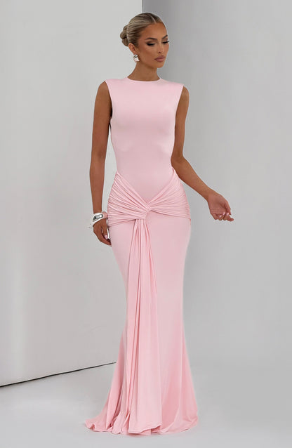 Vestido Longo Lorenza - Rosa Blush