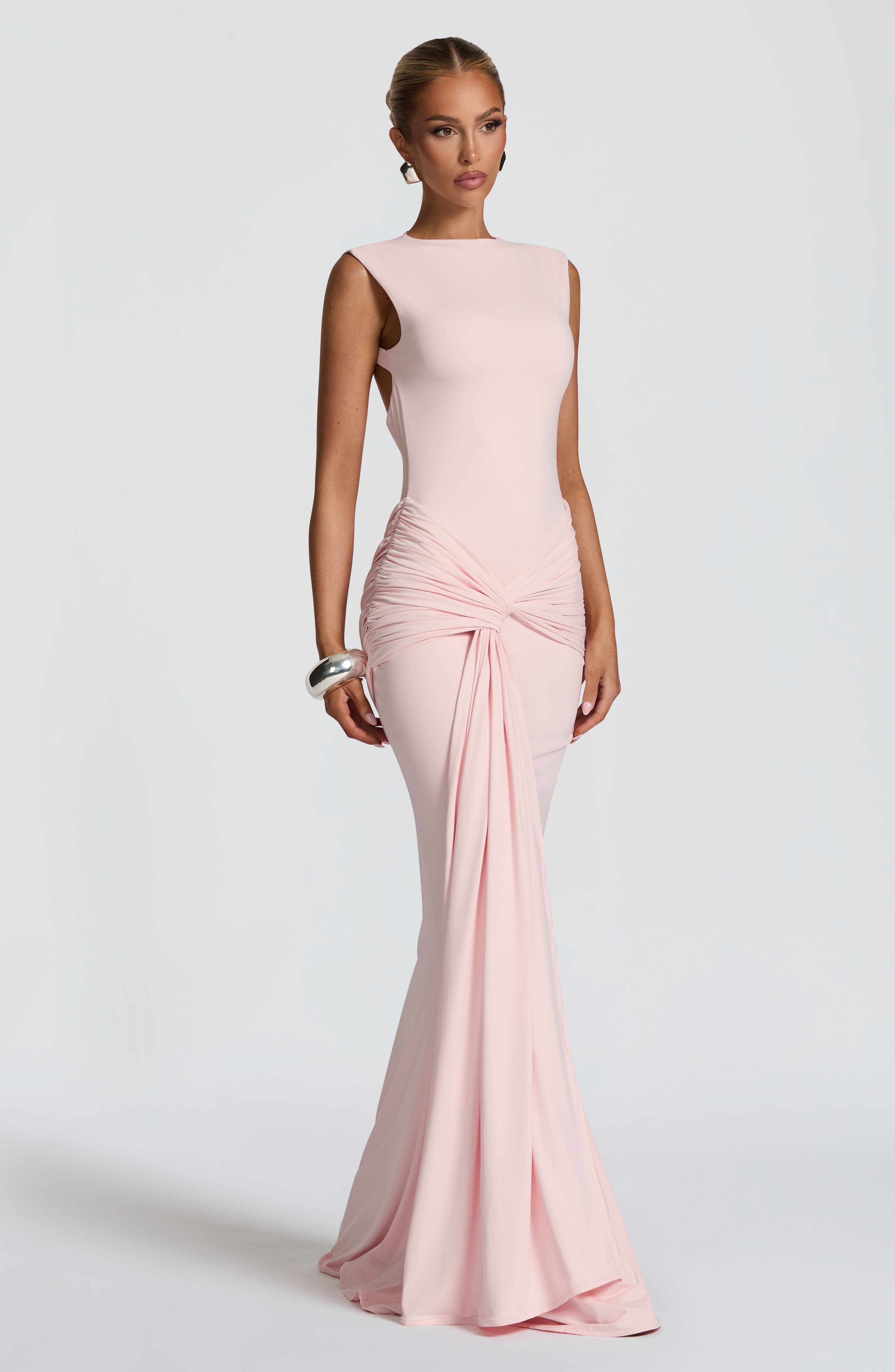 Vestido Longo Lorenza - Rosa Blush