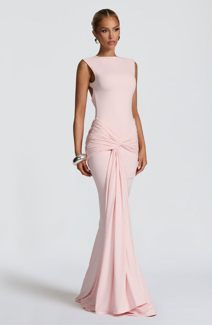 Vestido Longo Lorenza - Rosa Blush