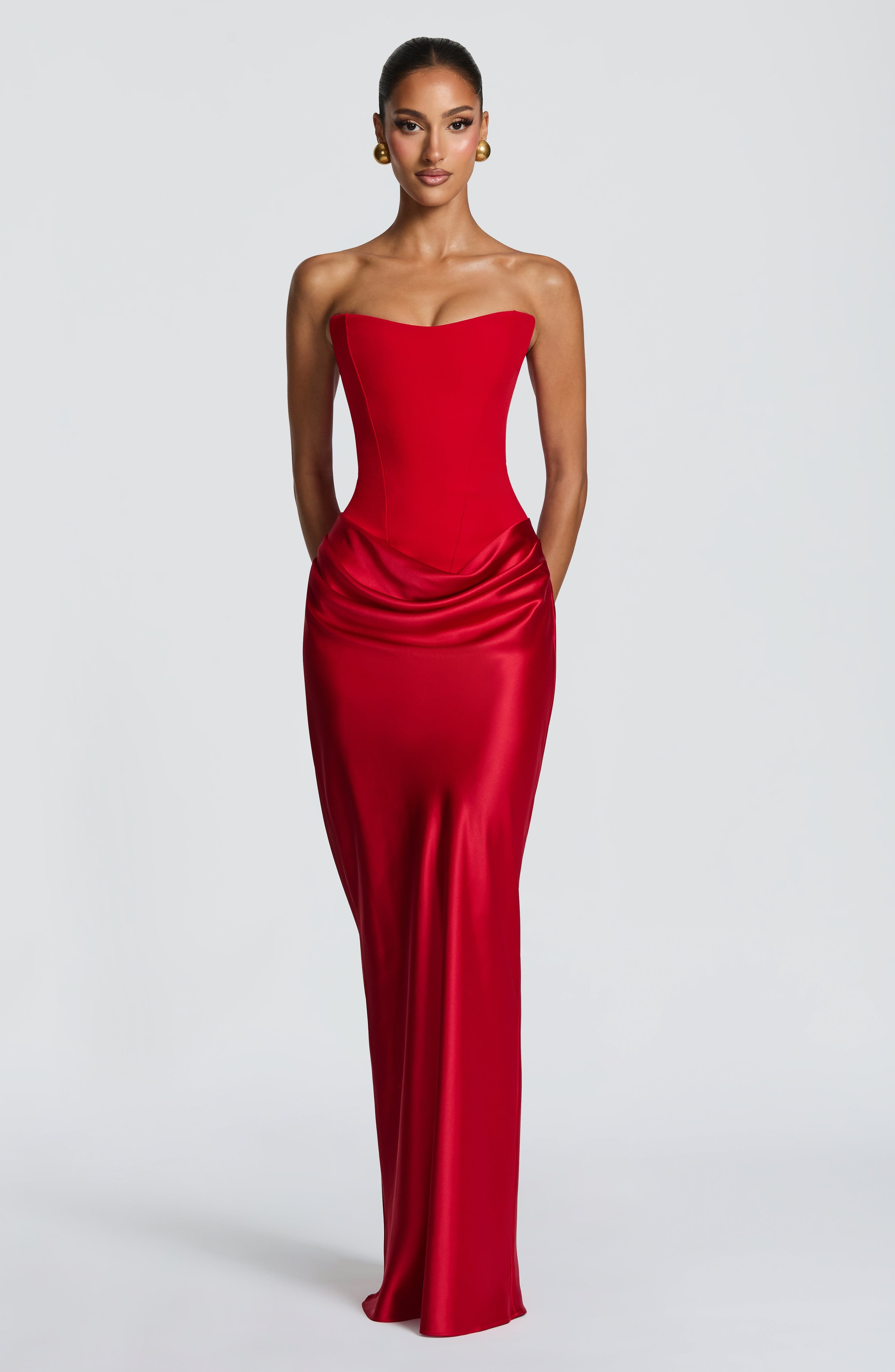 Vestido Longo Maggie - Vermelho