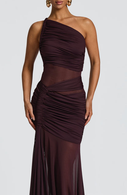 Vestido Longo Marianne - Ameixa