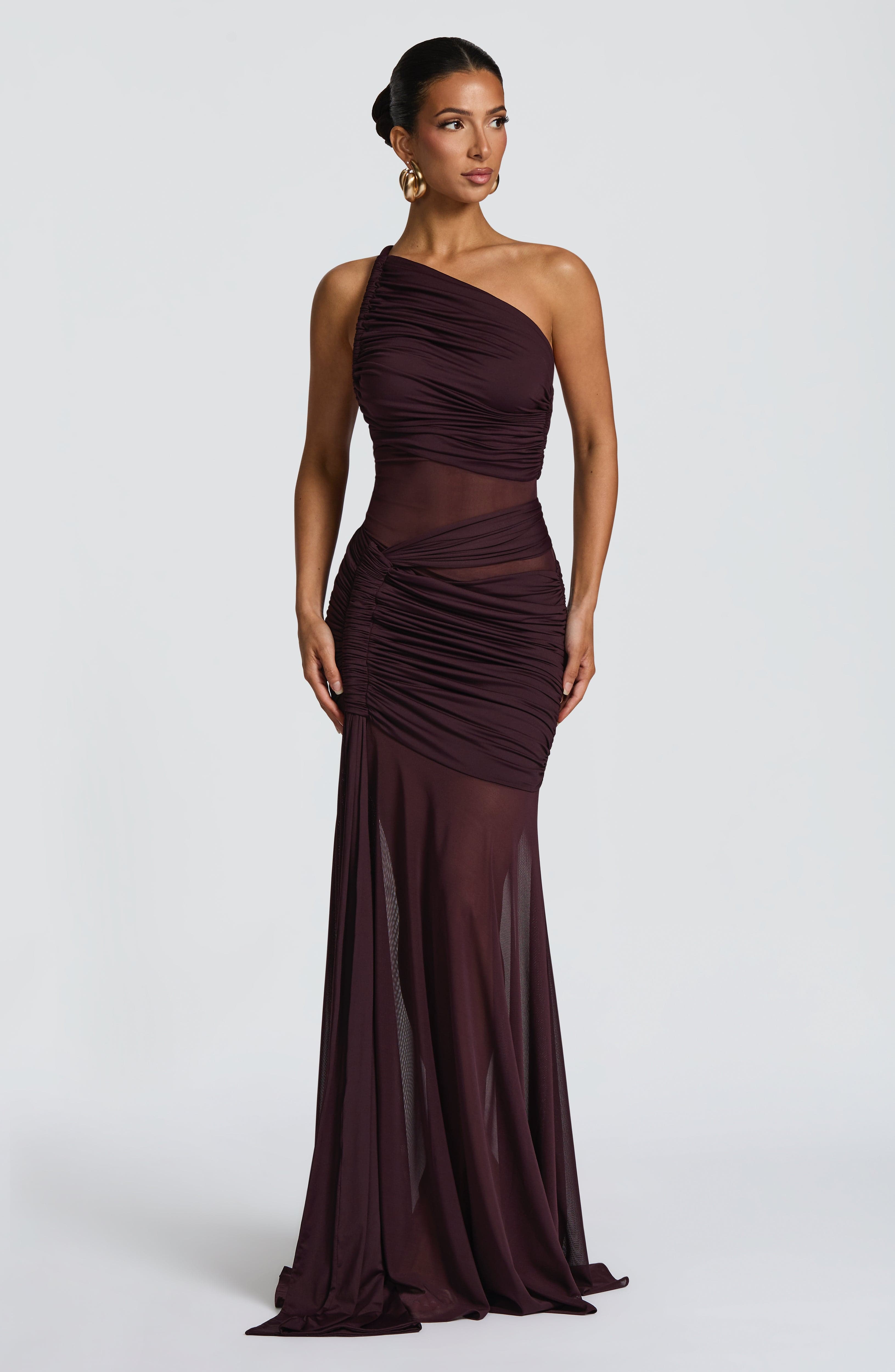 Vestido Longo Marianne - Ameixa