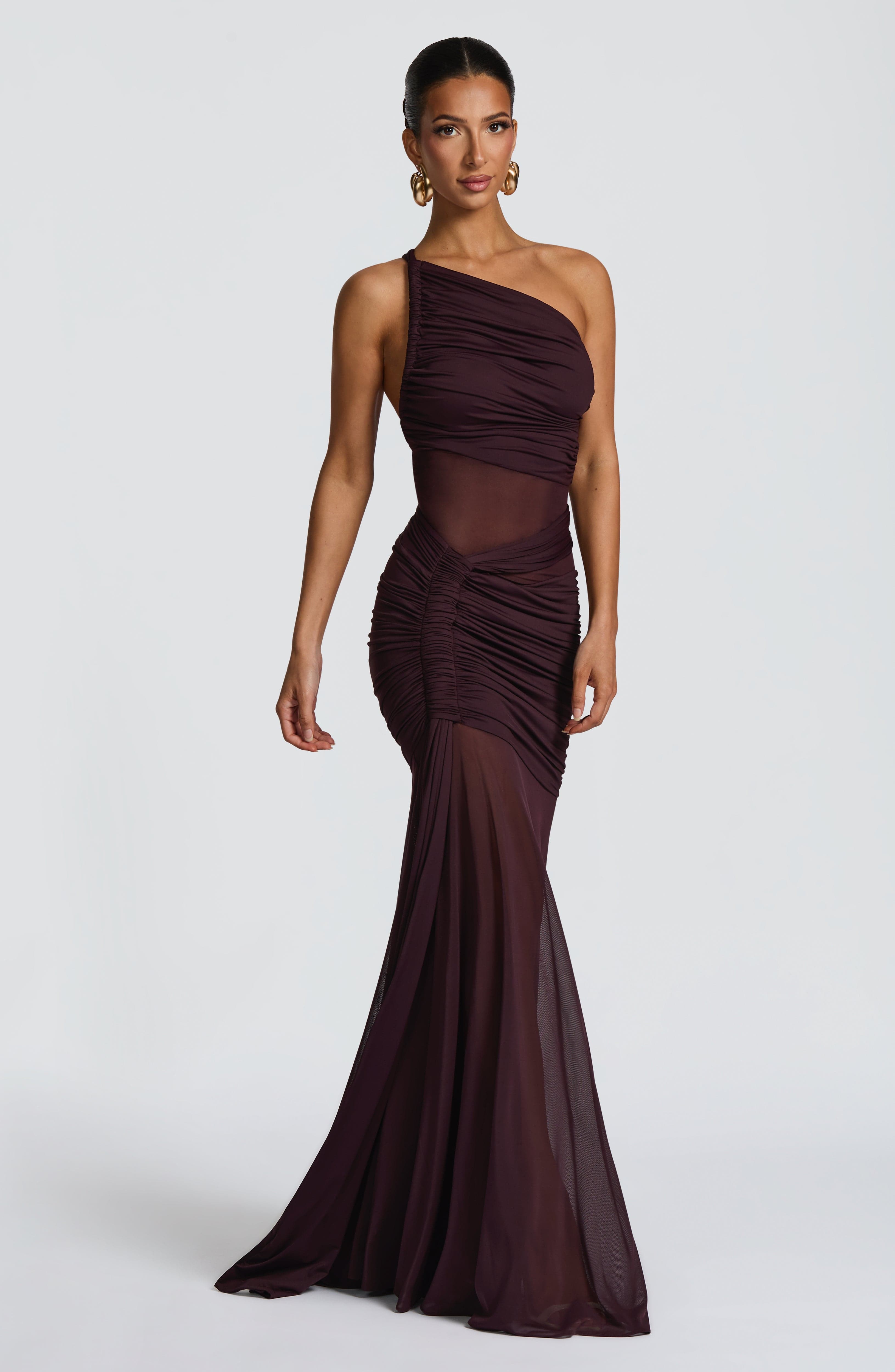 Vestido Longo Marianne - Ameixa