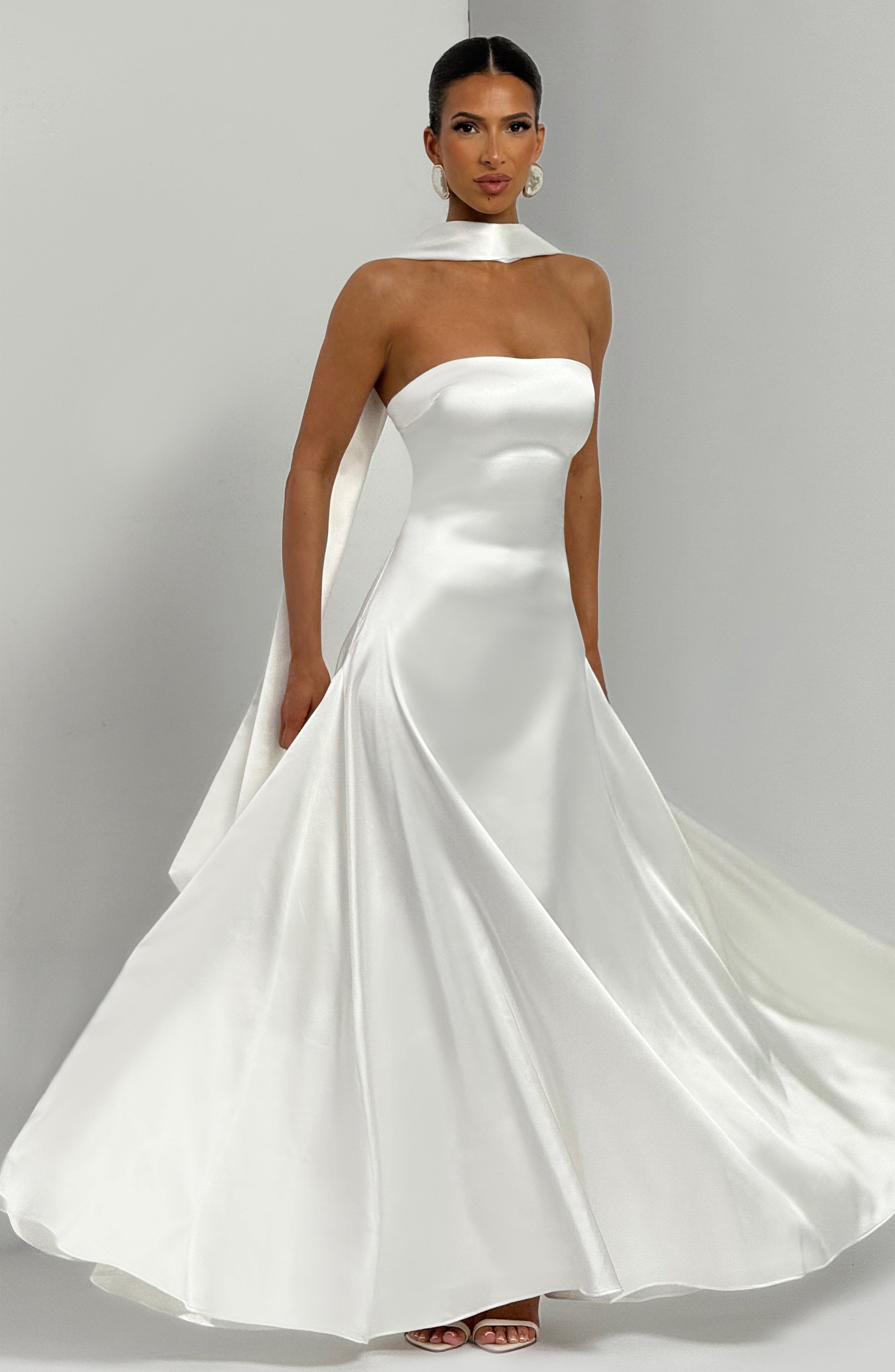 Vestido Longo Morven - Marfim