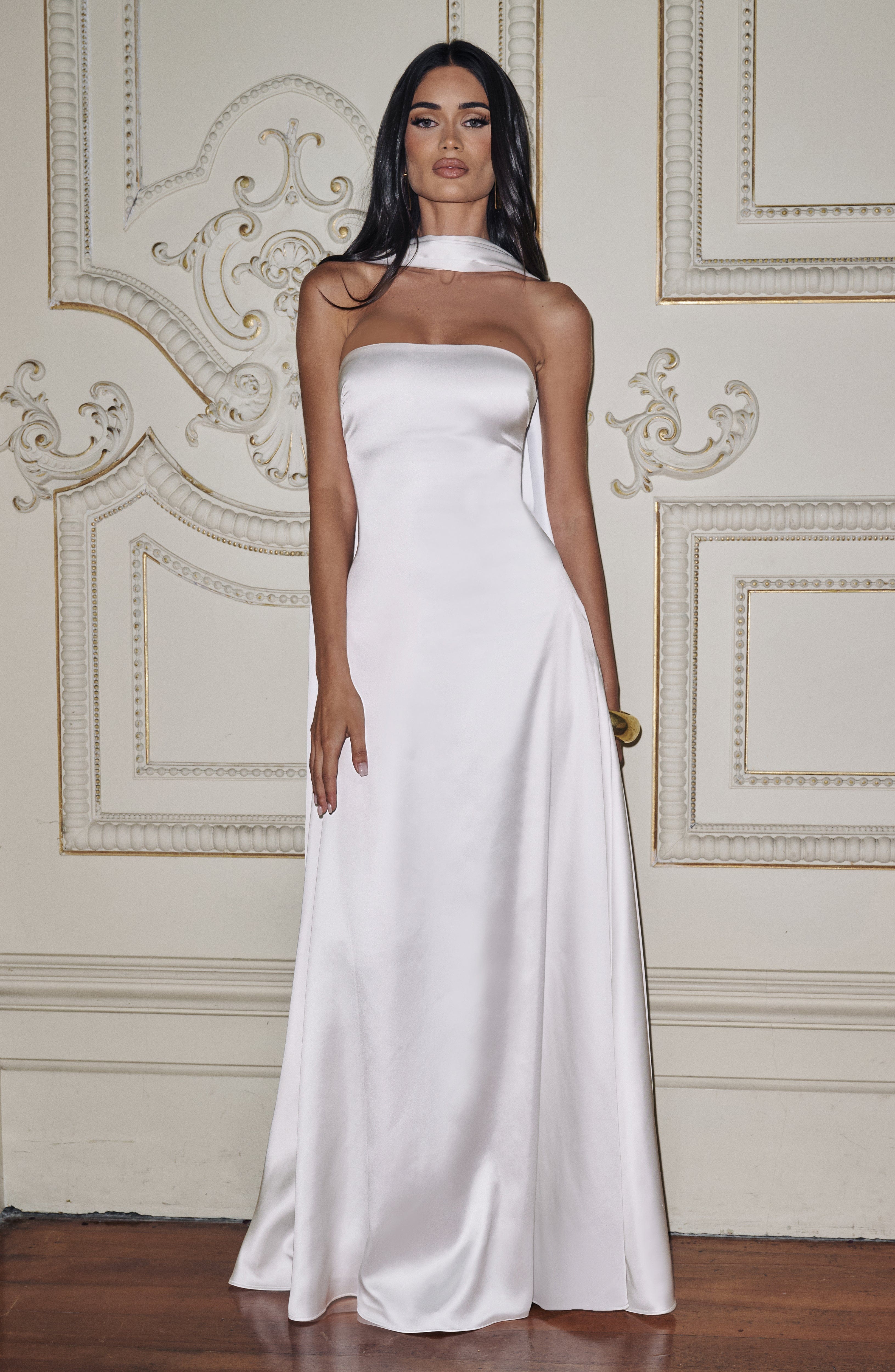 Vestido Longo Morven - Marfim