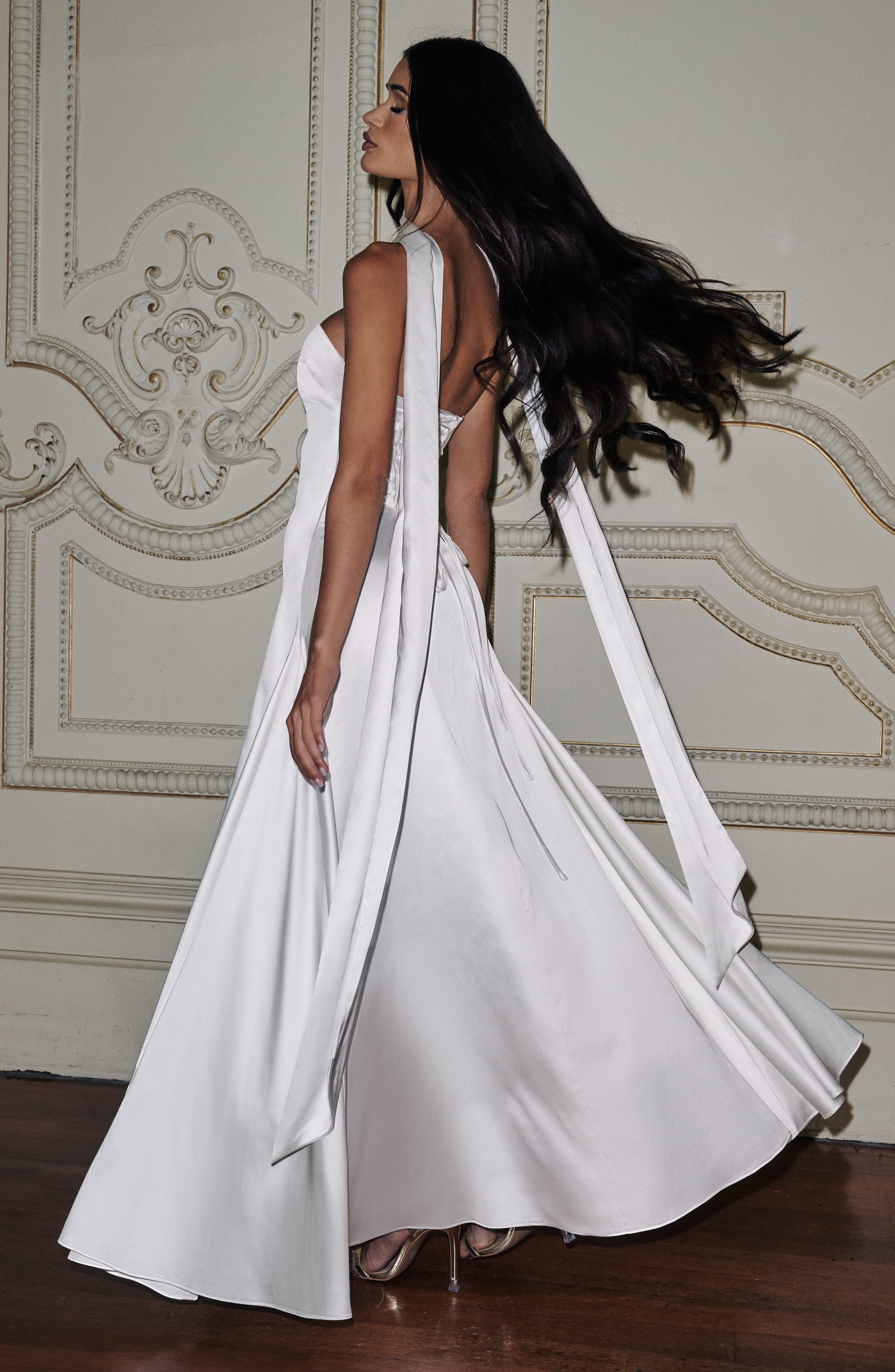 Vestido Longo Morven - Marfim