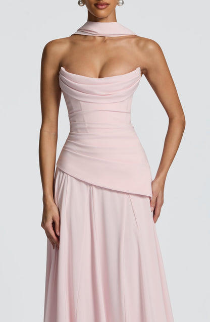 Vestido Longo Patricia - Rosê