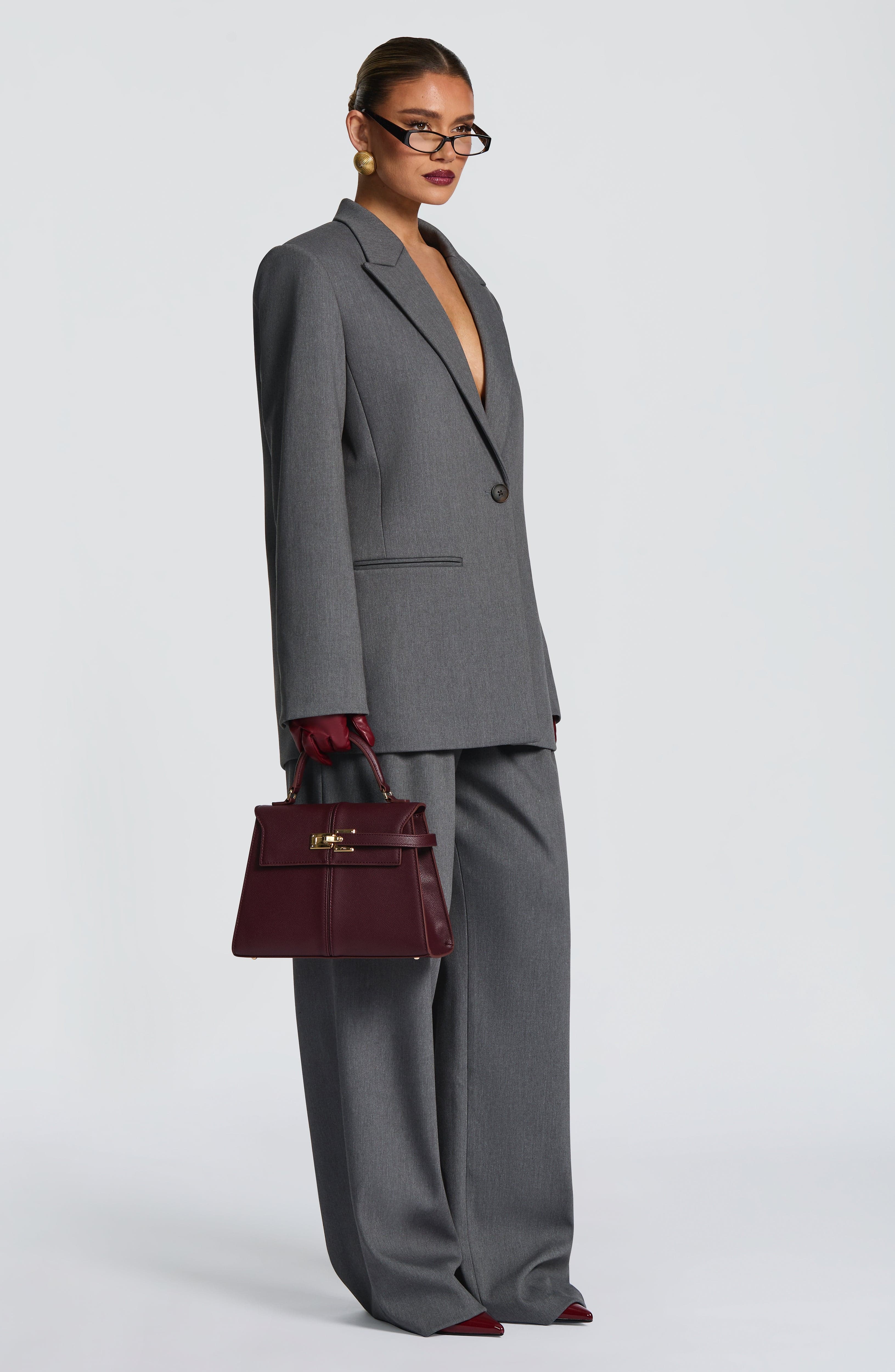 Blazer Reece - Cinza Mescla