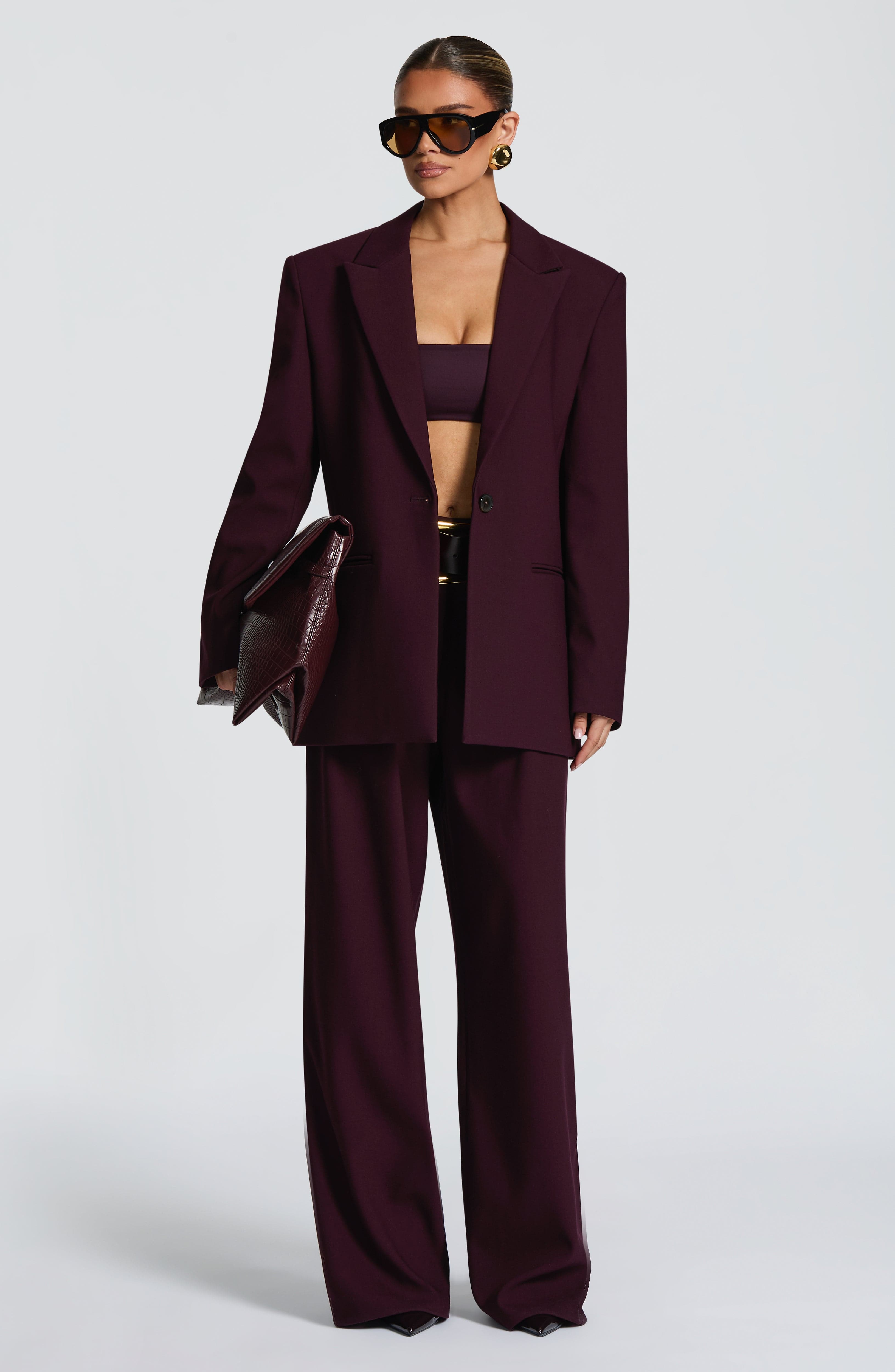 Blazer Reece - Ameixa