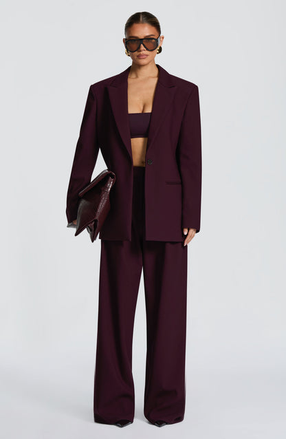 Blazer Reece - Ameixa