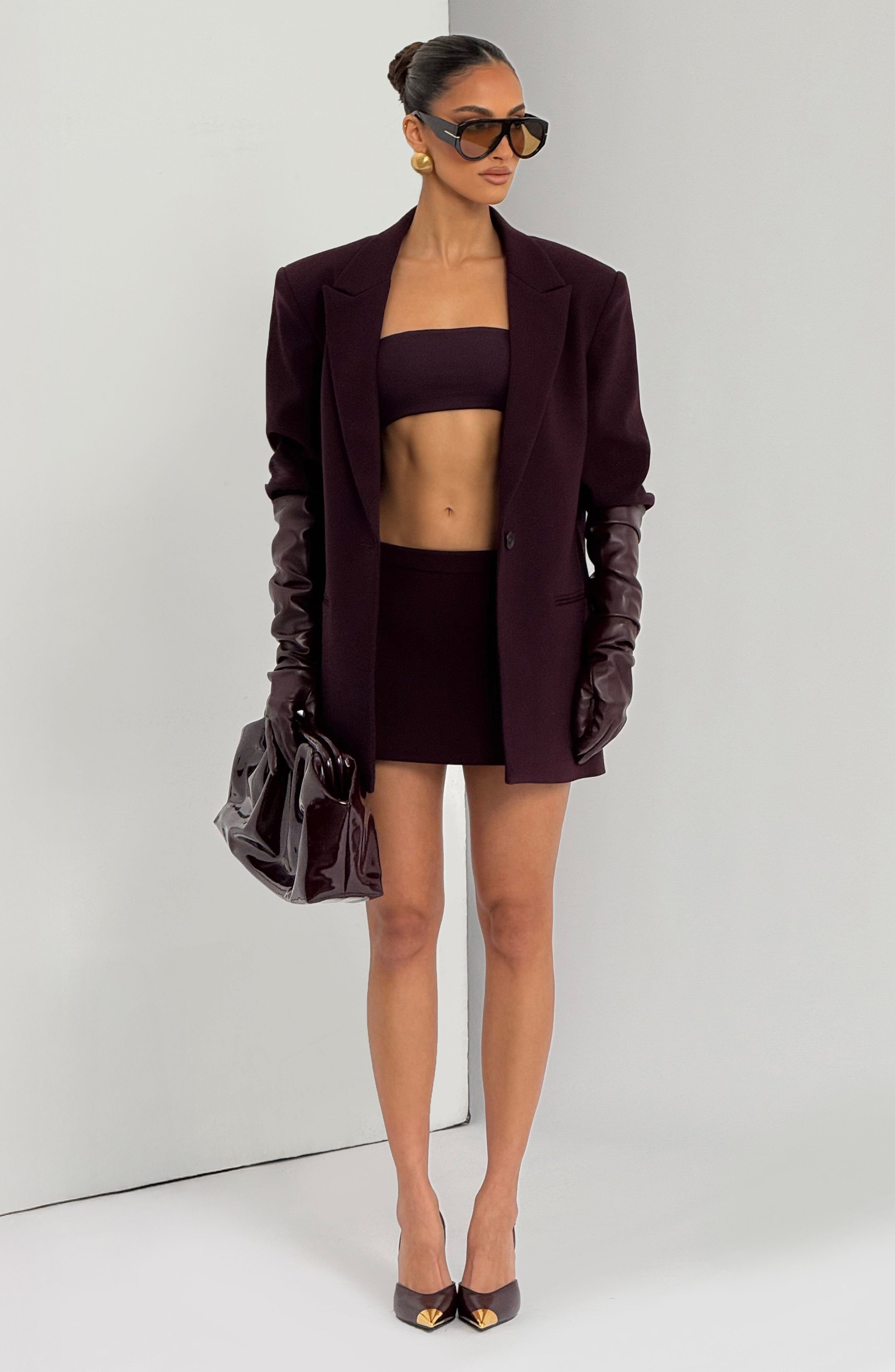Blazer Reece - Ameixa