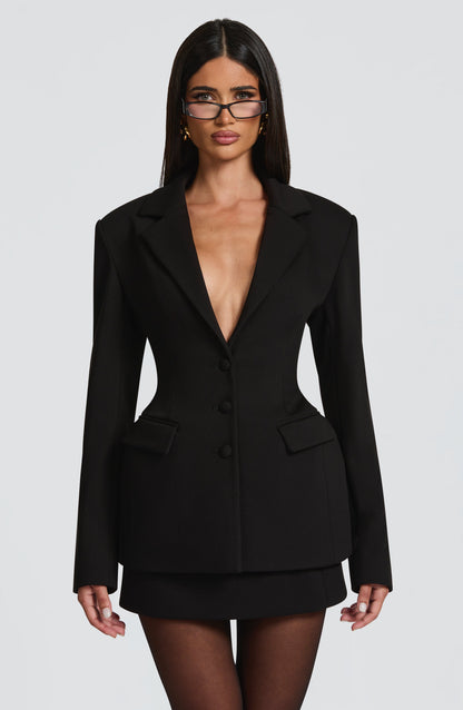 Blazer Rowena - Preto