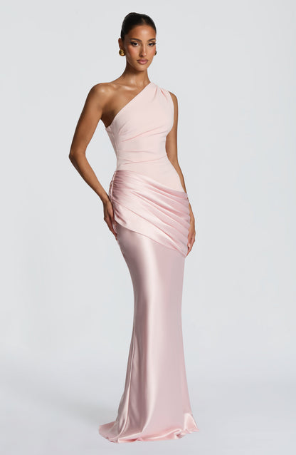 Vestido Longo Sadona - Rosa Blush
