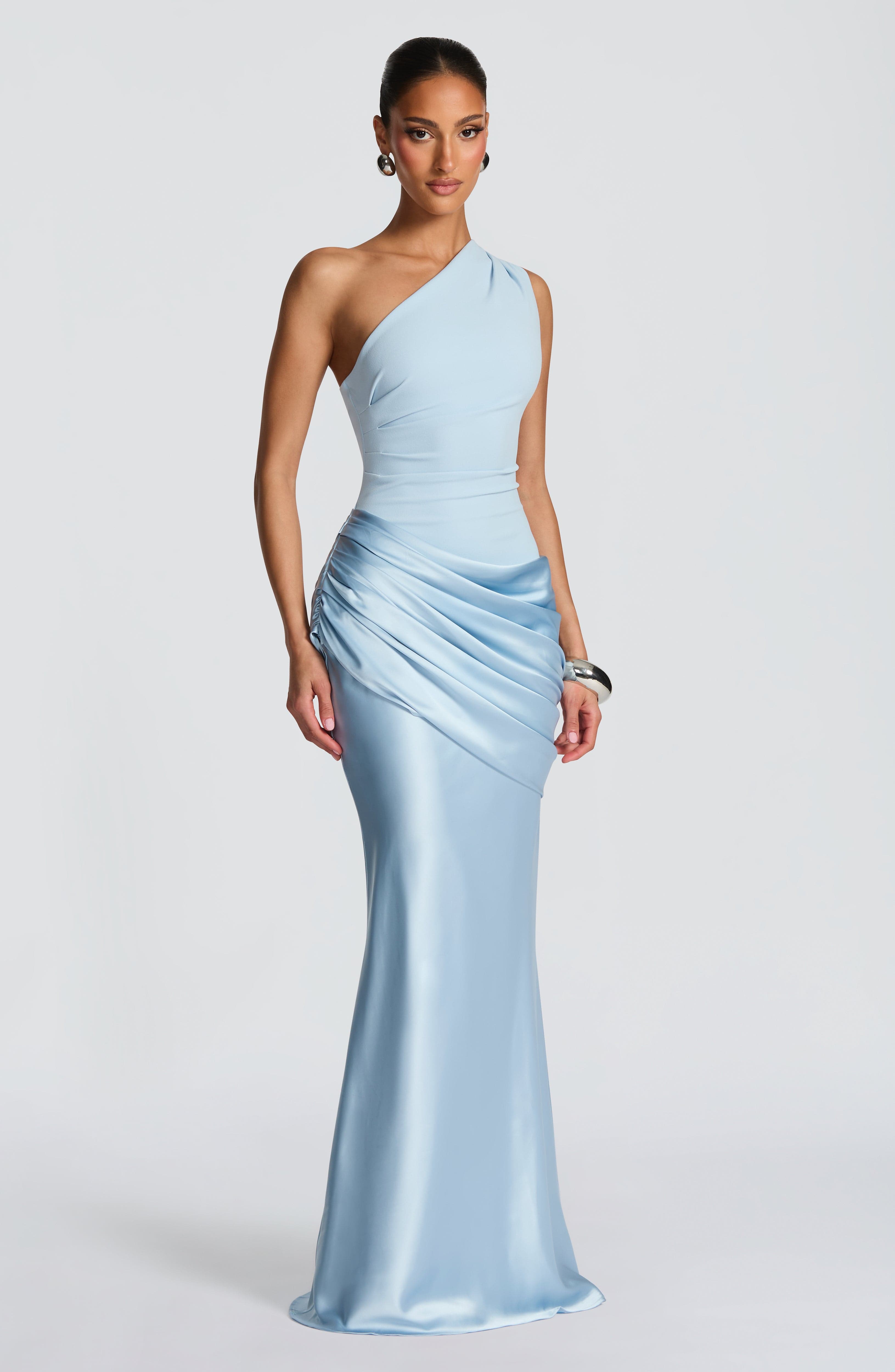 Vestido Longo Sadona - Azul Glacial