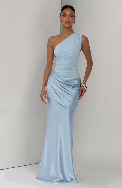 Vestido Longo Sadona - Azul Glacial