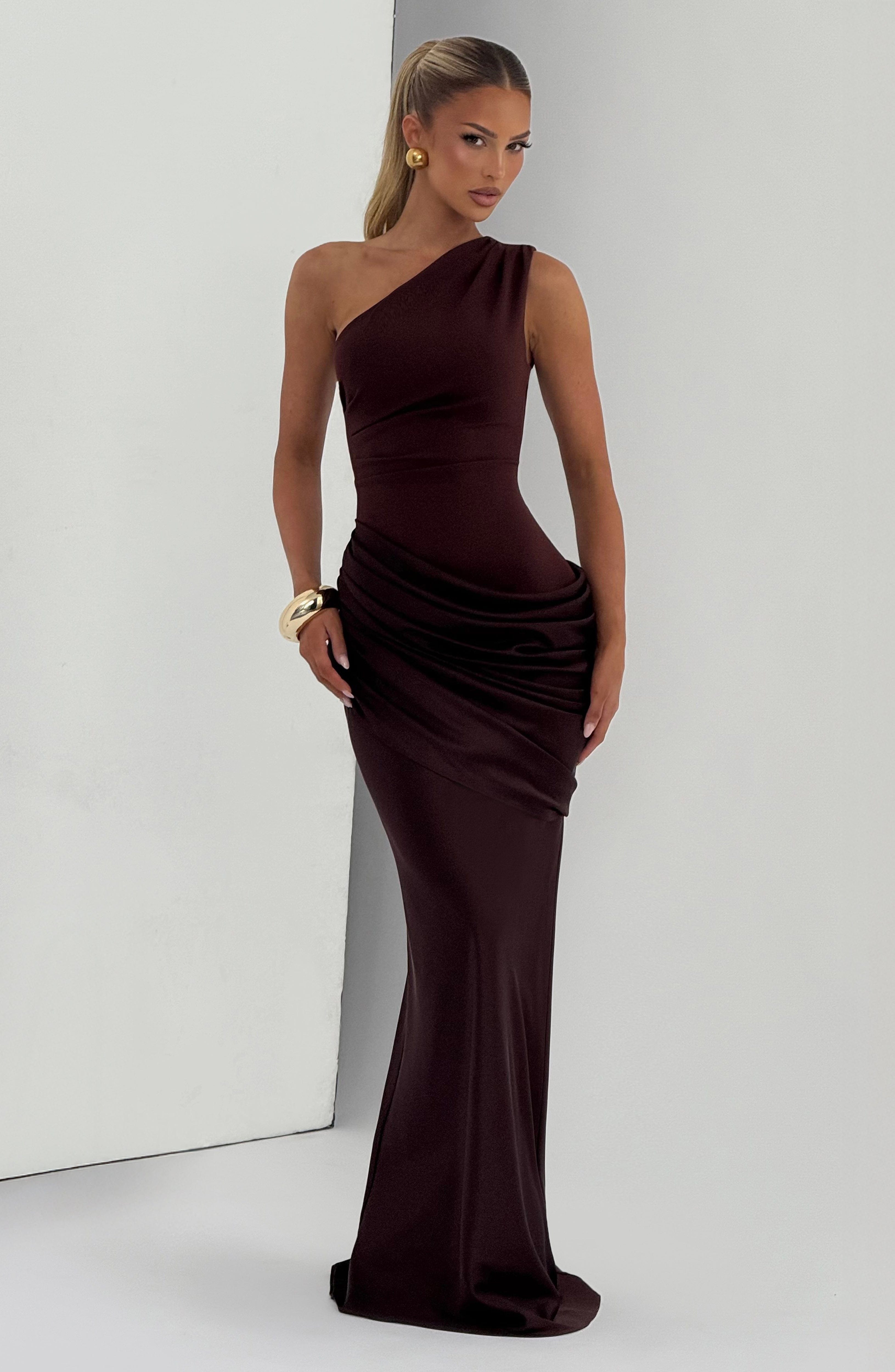 Vestido Longo Sadona - Ameixa Marrom