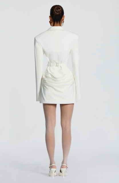 Vestido Curto Susie - Marfim
