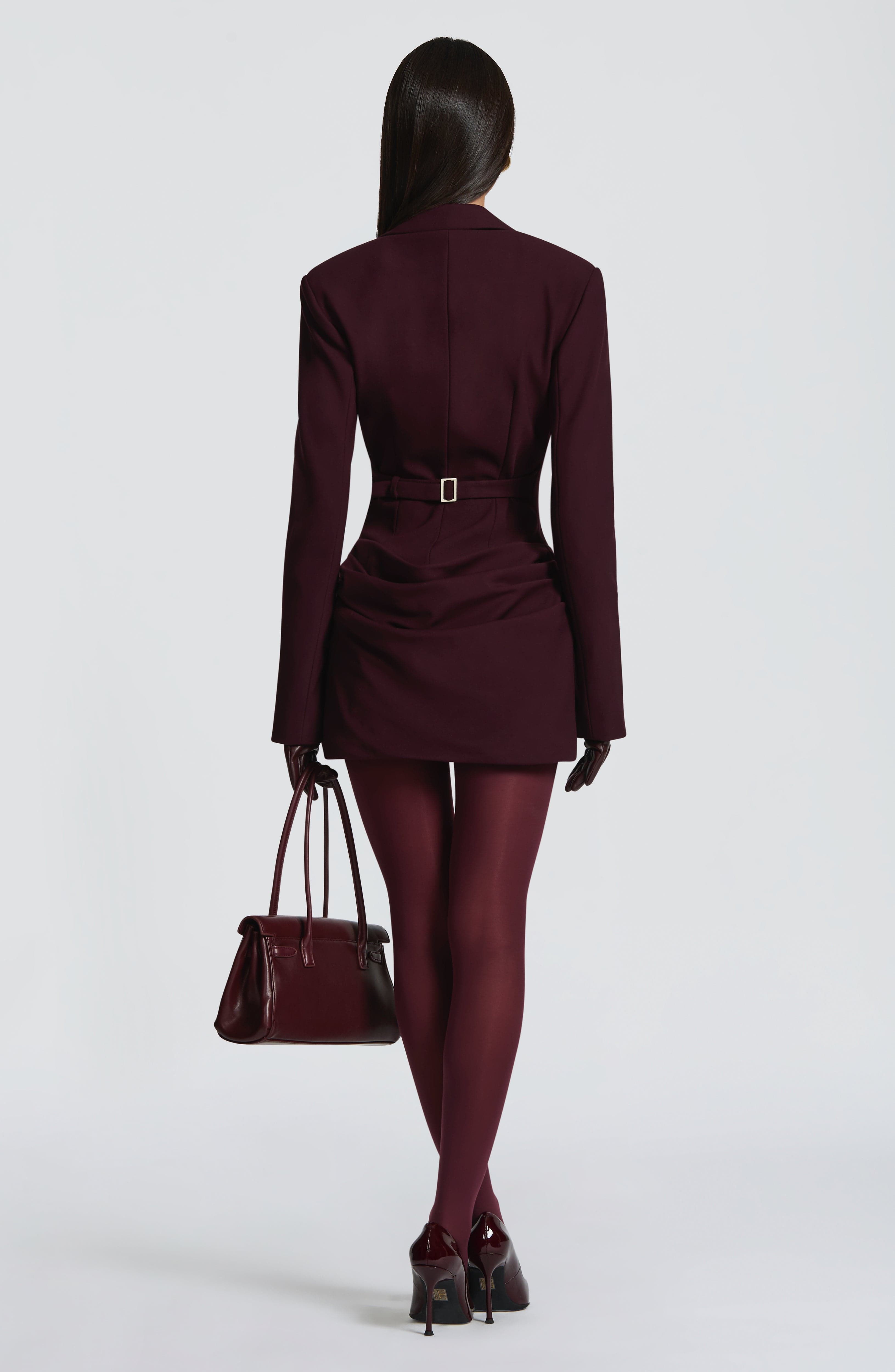 Vestido Curto Susie - Ameixa