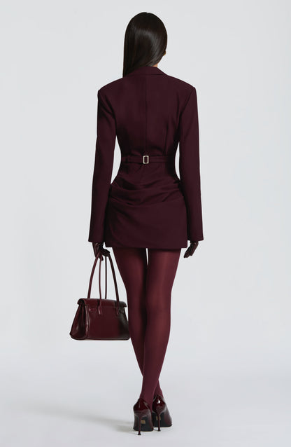 Vestido Curto Susie - Ameixa