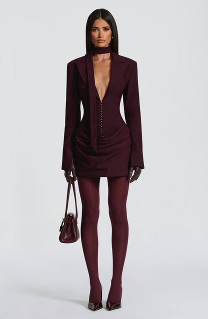 Vestido Curto Susie - Ameixa