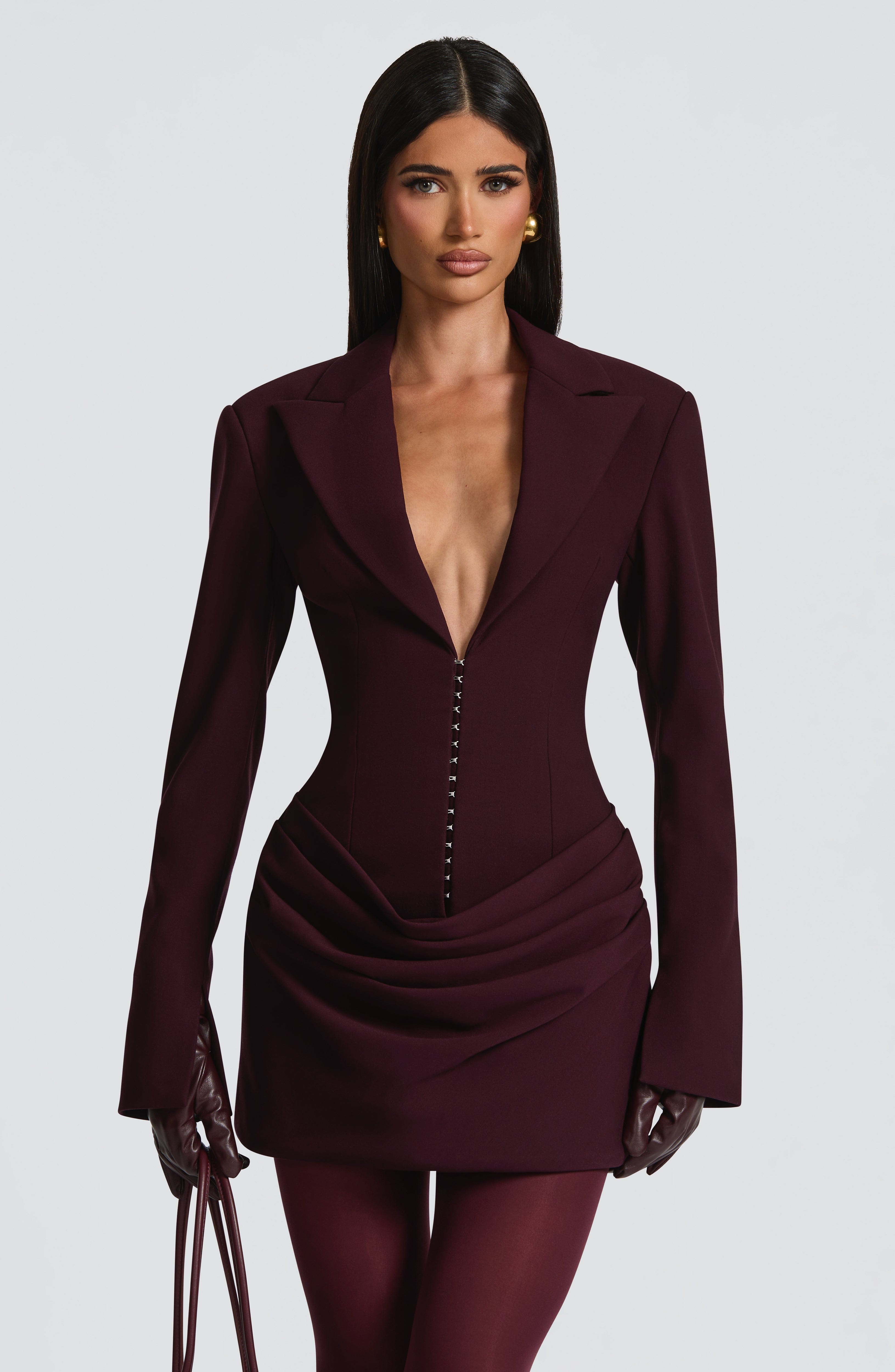 Vestido Curto Susie - Ameixa