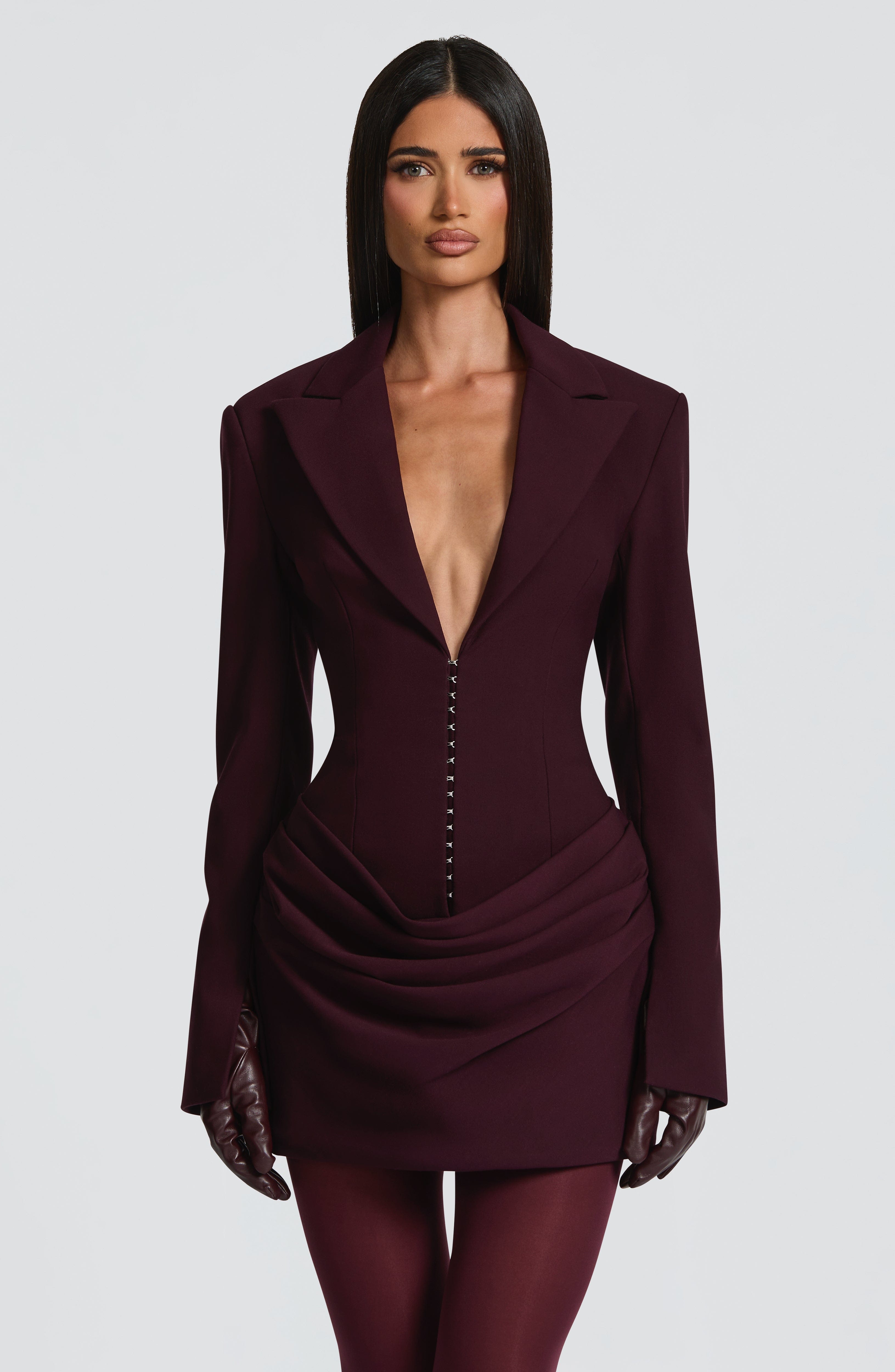 Vestido Curto Susie - Ameixa