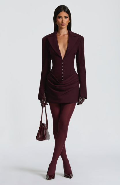 Vestido Curto Susie - Ameixa