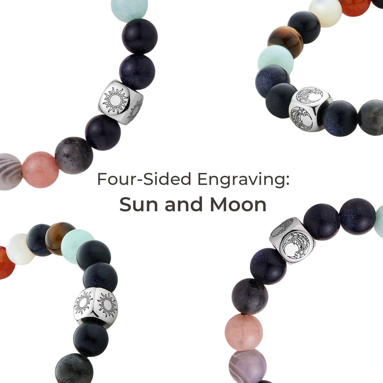 Planet Universe Stones Beaded Bracelets