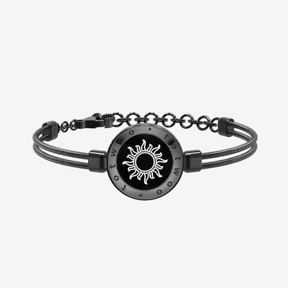 Sun Touch Bracelet with Snake Chain Single