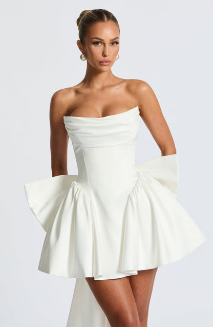 Vestido Curto Trinity - Marfim
