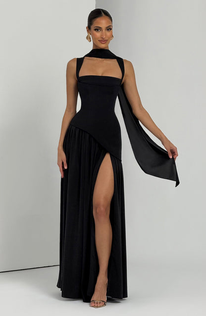 Vestido Longo Tullulah - Preto